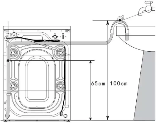 Стирально-сушильная машина Korting KWD 60DV107 Gr фото 4