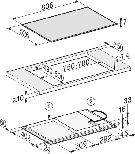 Варочная панель Miele KM 7373 FR фото 4