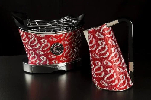 Электрочайник Bugatti Vera Red Swarovski 8715 фото 4