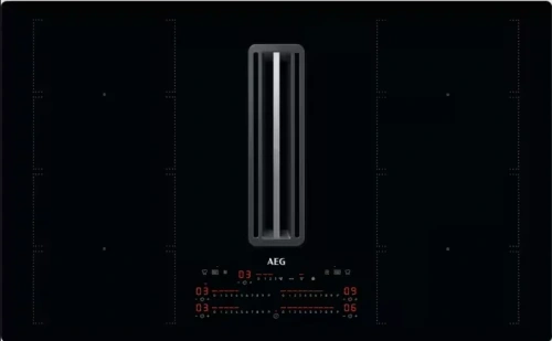 Варочная панель со встроенной вытяжкой AEG CCE84779CB