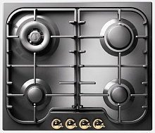 Варочная панель ILVE HCB60DN/MGG матовый графит (фурн. латунь)