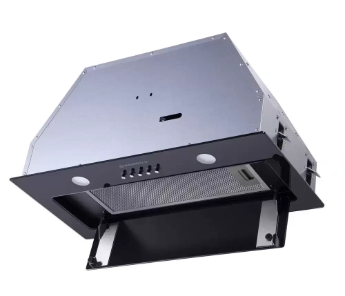 Встраиваемая вытяжка MAUNFELD TRAPEZE 601GG черный фото 2