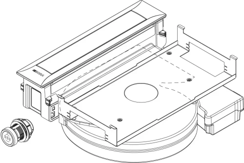 Встраиваемая в столешницу вытяжка BORA PKAS3 фото 2