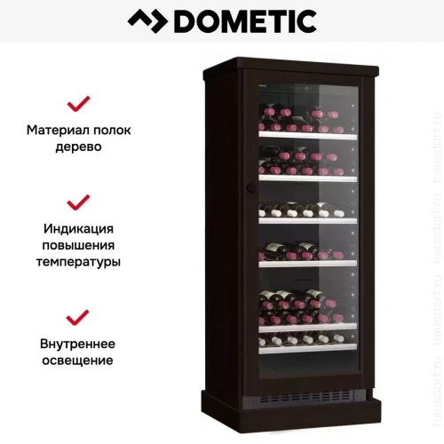 Винный шкаф Dometic C101G Wooden Wenge фото 6
