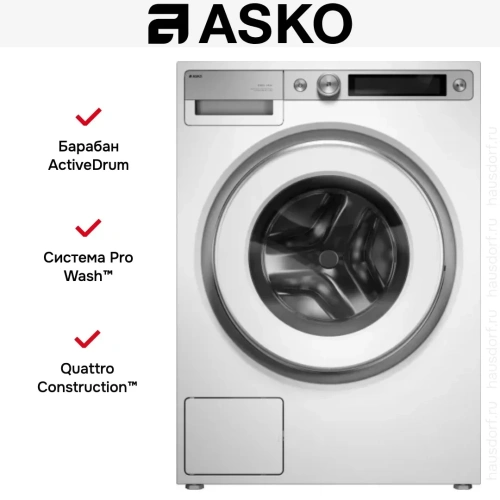 Стиральная машина Asko W7124XXLW фото 32