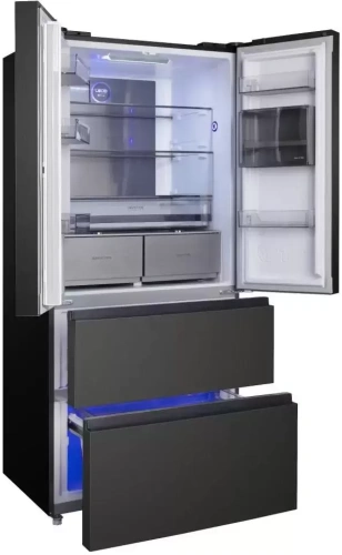 Четырехдверный холодильник Korting KNFF 82535 XN фото 3
