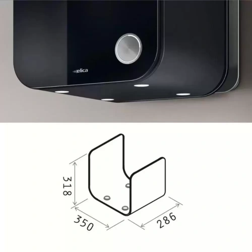 Вытяжка Elica 35CC DYNAMIQUE BLACK/F/35 фото 8