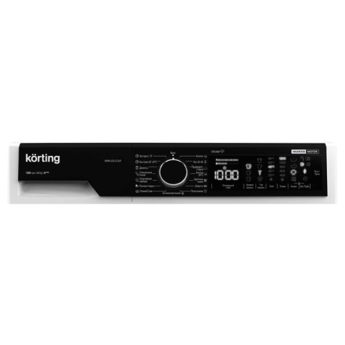 Отдельностоящая узкая стиральная машина с паром Korting KWM 42ILS1269 фото 2 Отдельностоящая узкая стиральная машина с паром Korting KWM 42ILS1269 фото 2