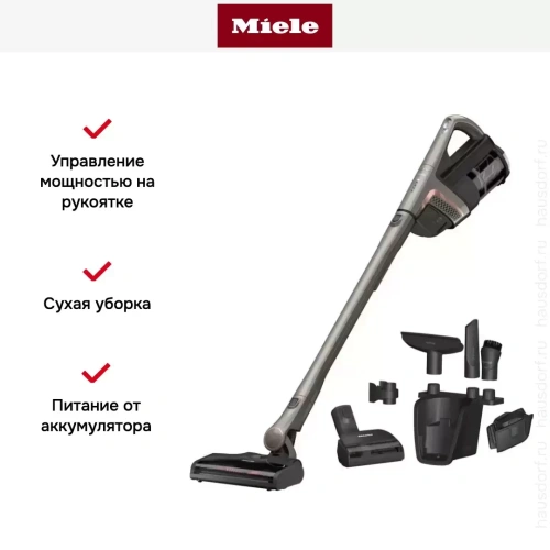 Пылесос Miele SOML5 Triflex HX2 Performance серый фото 10