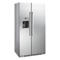 Отдельностоящий холодильник Side-by-Side Kuppersbusch KEI 9750-0-2 T сталь