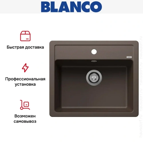 Мойка BLANCO LEGRA 6 Silgranit кофе фото 11