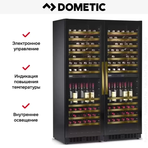 Винный шкаф Dometic E115FG Double Bronze фото 12