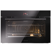 Духовой шкаф ILVE OV91GT31/BK глянцевый черный (фурн. матовый черный)