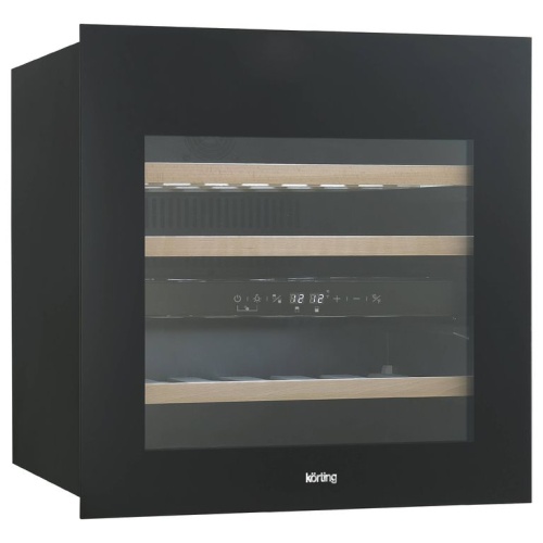 Встраиваемый винный шкаф Korting KFW 604 DB GN фото 3 Встраиваемый винный шкаф Korting KFW 604 DB GN фото 3