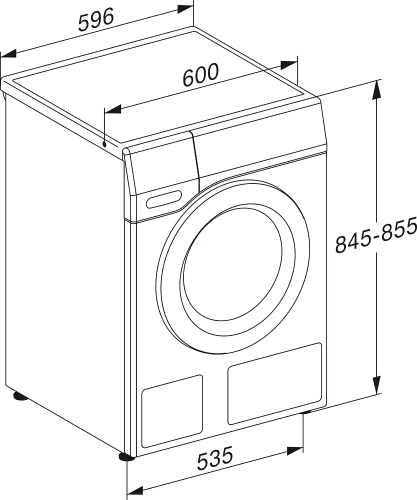 Стиральная машина Miele WCA 030WCS фото 4