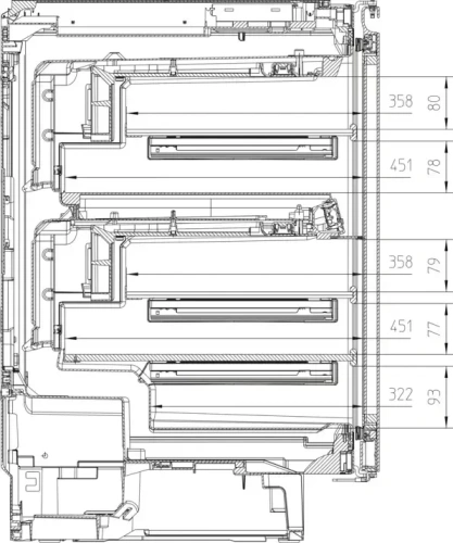 Встраиваемый винный шкаф Miele KWT 6321 UG OBSW фото 6