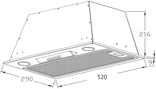 Вытяжка Korting KHI 6530 N фото 2 Вытяжка Korting KHI 6530 N фото 2