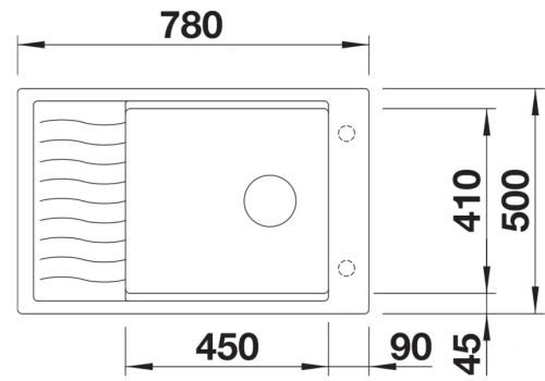 Мойка BLANCO ELON XL 6 S мягкий белый, клапан-автомат фото 2