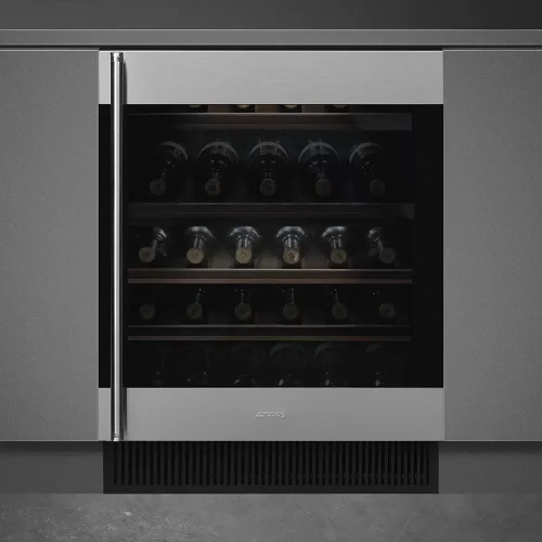 Встраиваемый винный холодильник Smeg CVI338RX3 фото 3