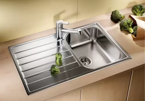 Мойка Blanco Livit 45 S Salto нержавеющая сталь полированная фото 4