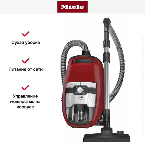 Пылесос Miele SKRR3 Blizzard CX1 Red фото 9