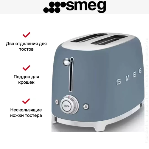 Тостер Smeg TSF01SBMEU фото 7