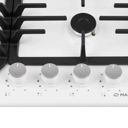 Газовая варочная панель MAUNFELD EGHE.64.43CW/G фото 5