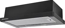 Встраиваемая кухонная вытяжка MAUNFELD VS Light Glass 60 черное стекло