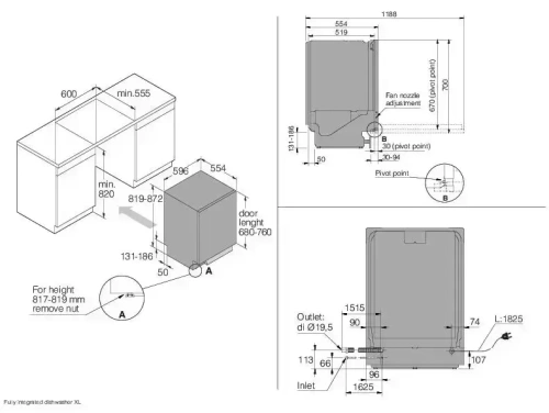 Встраиваемая посудомоечная машина Asko DSD747U фото 6