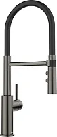 Смеситель Blanco CATRIS-S Flexo черная сталь