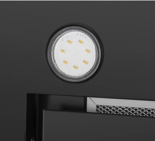 Встраиваемая кухонная вытяжка MAUNFELD Crosby Hardy 60 черный фото 11