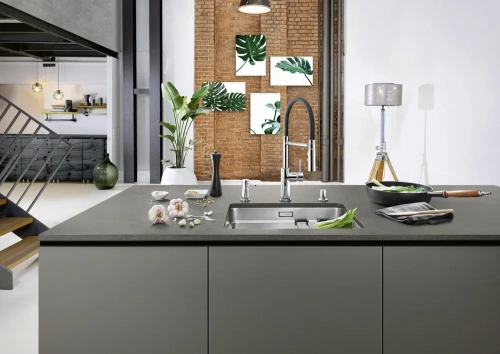 Смеситель Blanco CATRIS-S Flexo 525792 нержавеющая сталь фото 6