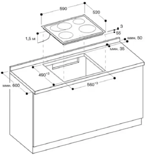 Индукционная варочная панель Gaggenau CI261114 фото 2