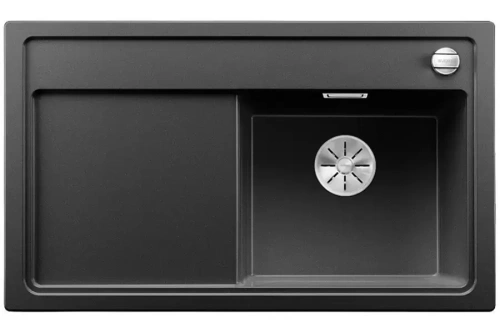 Мойка Blanco ZENAR 45S чаша справа клапан-автомат InFino антрацит
