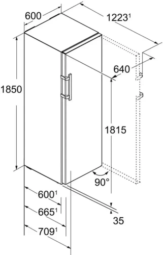 Холодильник Liebherr Kef 4330 Comfort фото 13