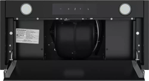 Встраиваемая кухонная вытяжка MAUNFELD Fantasy Light 60 черный фото 5