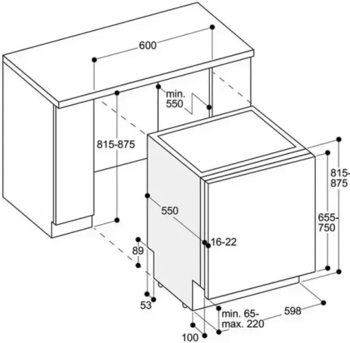 Встраиваемая посудомоечная машина Gaggenau DF 480-160 фото 3