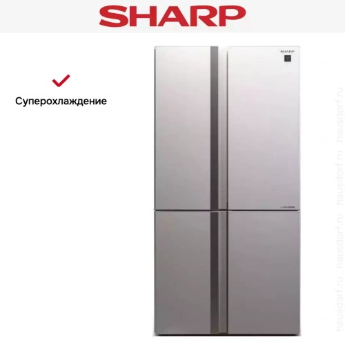 Холодильник Side by Side Sharp SJGX98PWH фото 4