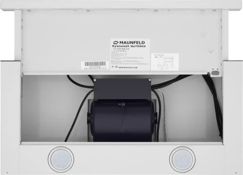 Встраиваемая кухонная вытяжка MAUNFELD VS Fast 60 белый фото 6