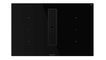 Индукционная варочная панель с вытяжкой KMI 8350.0 SR черный вельвет Куперсбуш / Kuppersbusch