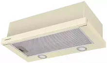 Встраиваемая кухонная вытяжка MAUNFELD VS Fast Glass 60 бежевый